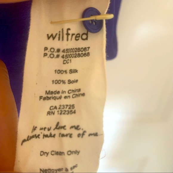 Wilfred Sheer Raw Silk Vest - Picture 6 of 8